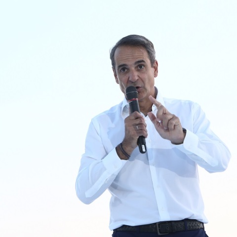 Εκλογές 2023 -  Μητσοτάκης: Στόχος η μόνιμη μείωση του ΦΠΑ στο δεύτερο μισό