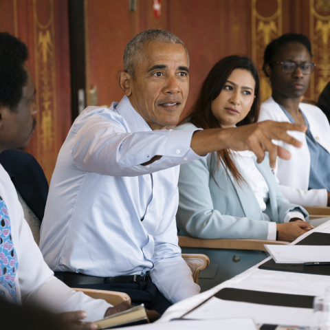 Ο Μπαράκ Ομπάμα 