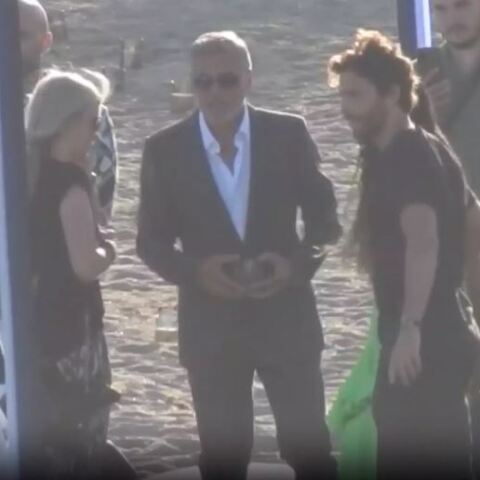 Ο Τζορτζ Κλούνεϊ στη Μύκονο