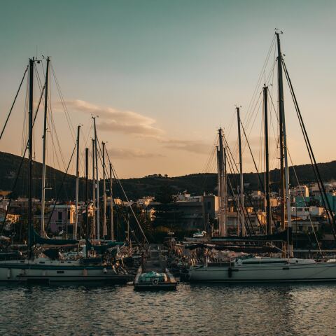 Ιστιοπλοϊκά στη Μυτιλήνη της Λέσβου