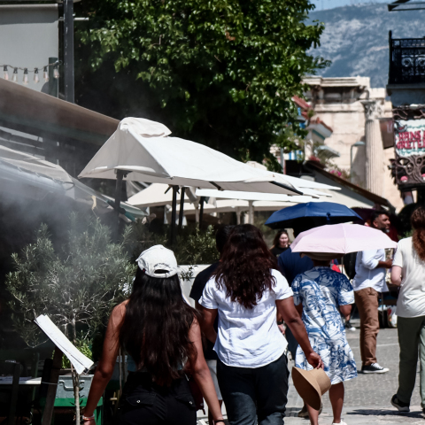 Υψηλές θερμοκρασίες στην Αθήνα
