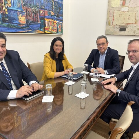 Συνάντηση Σ. Φάμελλου με Ν. Κεραμέως και Θ. Λιβάνιο για ψήφο Ελλήνων του εξωτερικών