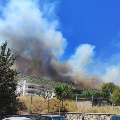 Φωτιά στον Κουβαρά