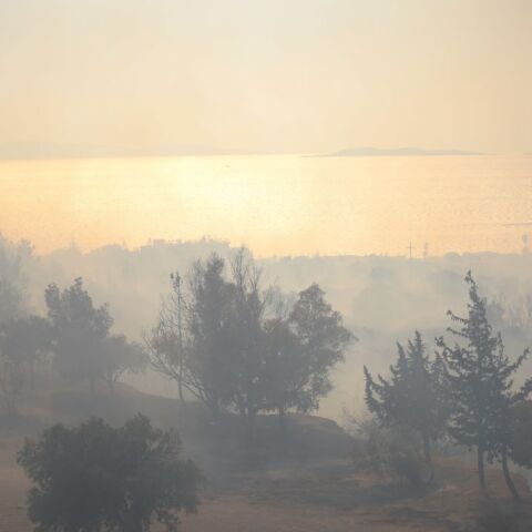 Φωτιές σε Αττική, Κορινθία και Βοιωτία: Ελπίδες για σταδιακή εξασθένηση των ανέμων