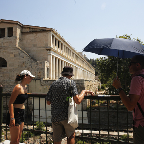 Καύσωνας στην Αθήνα