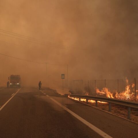 Φωτιά στη Δυτική Αττική
