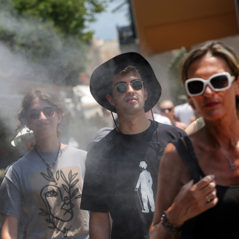 Καύσωνας στην Αθήνα