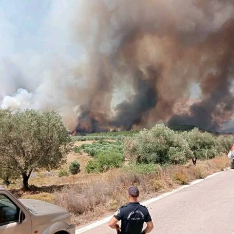 Φωτιά στη Ρόδο