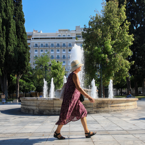 Καύσωνας στην Αθήνα