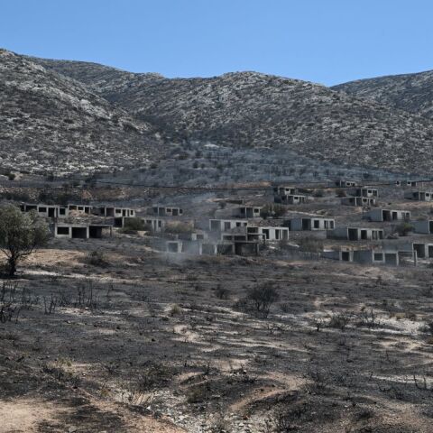 Η επόμενη μέρα μετά τη φωτιά στον Κουβαρά