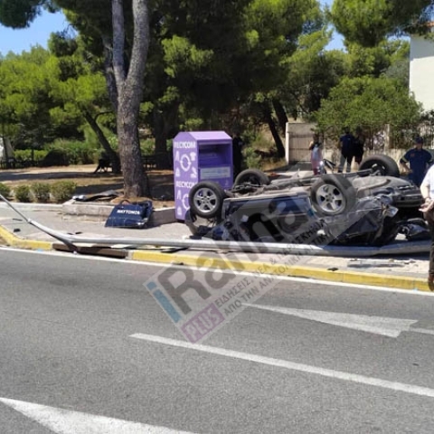 Τροχαίο στη Λεωφόρο Μαραθώνος