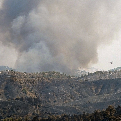 Φωτιά στη Ρόδο