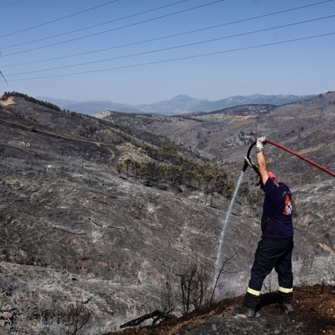Φωτιά στη Δυτική Αττική