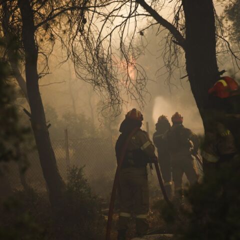  Συνεχίζεται η μάχη στα πύρινα μέτωπα © Dimitris Kapantais / SOOC