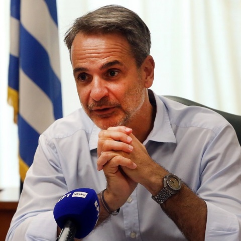 Φωτιά στη Ρόδο: Στο Συντονιστικό της Πυροσβεστικής ο Κ. Μητσοτάκης