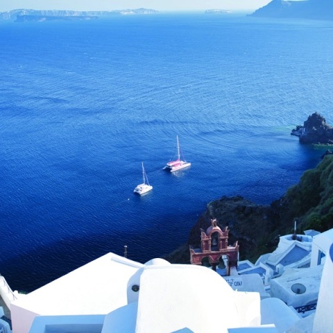 Στιγμιότυπο από καλοκαιρινές διακοπές σε νησί