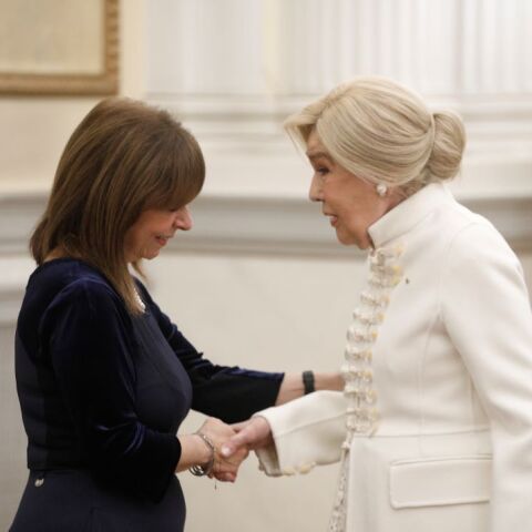 Σακελλαροπούλου για Μαριάννα Βαρδινογιάννη: Παράδειγμα ανθρωπιάς, μαχητικότητας και καλοσύνης