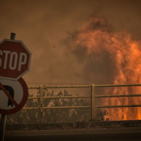 Ακυρώσεις και προβλήματα στα τρένα λόγω πυρκαγιών σε Λαμία, Μαγνησία
