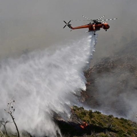Φωτιά τώρα στο Νέο Μοναστήρι Δομοκού