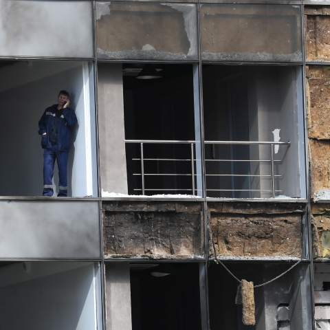 Επίθεση με drones σε πολυκατοικία στη Μόσχα