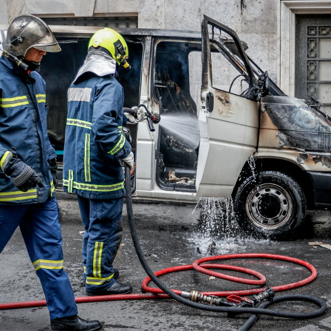 Φωτιά σε όχημα