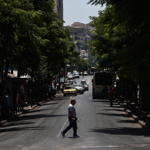 Καύσωνας στην Αθήνα