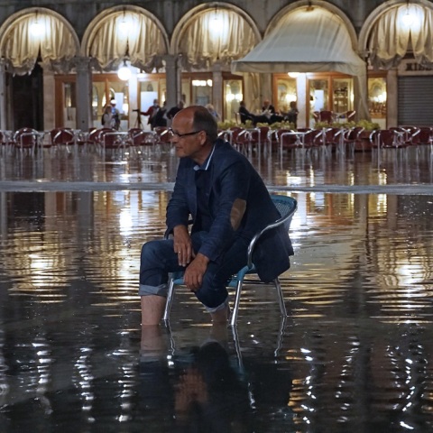 Βενετία: Πλημμύρισε η πλατεία του Αγίου Μάρκου