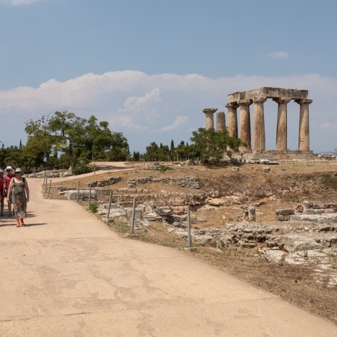 Ο ναός του Απόλλωνα στην Αρχαία Κόρινθο