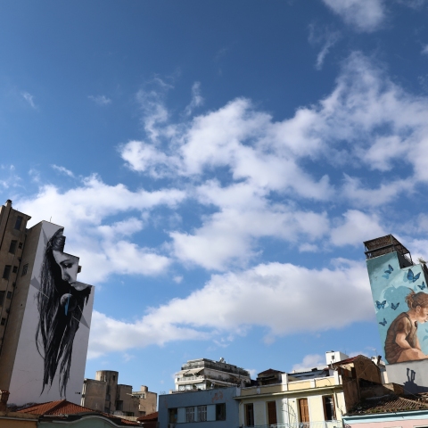 Τοιχογραφίες στην Αθήνα