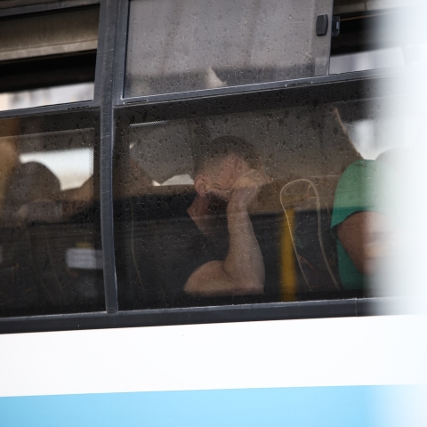 Μεταγωγή των συλληφθέντων χούλιγκαν