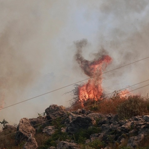 Φωτιά τώρα στην Κύθνο
