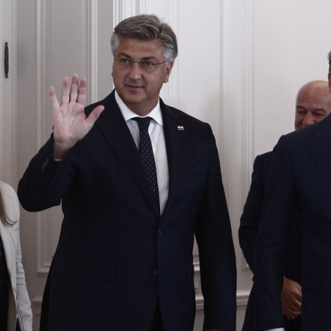 Μητσοτάκης - Πλένκοβιτς: Τα 4 αιτήματα του Κροάτη πρωθυπουργού