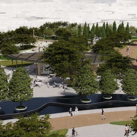 Πάρκο στον Βοτανικό - Απεικόνιση 