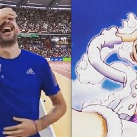 O Mίλτος Τεντόγλου μιμείται το Gear 5 του Luffy