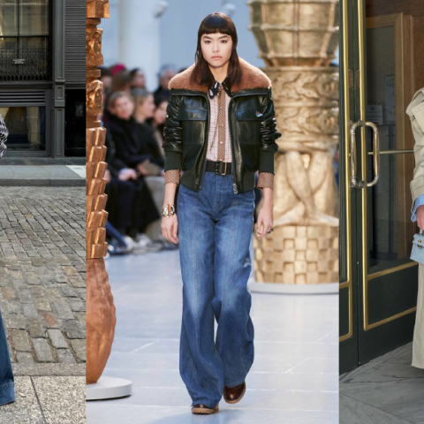 Φέτος τα wide-leg Jeans έχουν εκτοπίσει κάθε στιλ τζιν και αυτοί είναι οι τρόποι για να τα συνδυάσετε 