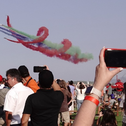 Τα ακροβατικά σμήνη Fursan από τα Αραβικά Εμιράτα στην Athens Flying Week 2023