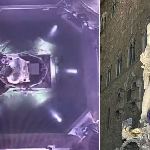 Φλωρεντία: Γερμανός τουρίστας σκαρφάλωσε στο Σιντριβάνι του Ποσειδώνα