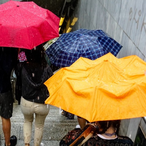 Κακοκαιρία Daniel: Ισχυρή βροχόπτωση στην Αττική