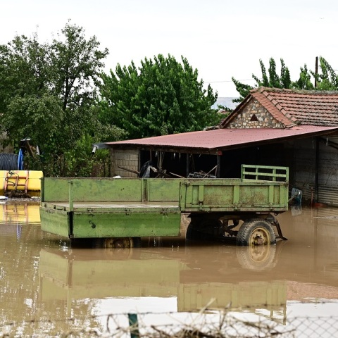 Κακοκαιρία Daniel: Mήνυμα από το 112 σε χωριά των Τρικάλων