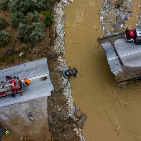 Καταστροφές στη Μαγνησία από την κακοκαιρία Daniel
