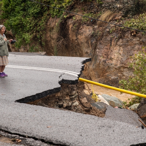 Ζημιές στον Βόλο από την κακοκαιρία Daniel