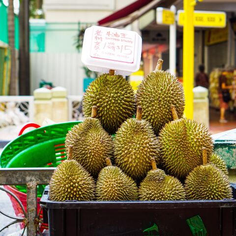Το εξωτικό φρούτο ντούριαν (durian)