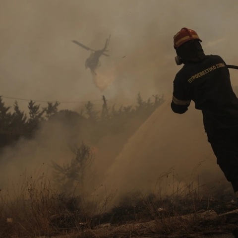Φωτιά τώρα στη Δίβρη Φθιώτιδας