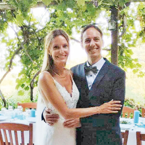 Το νεόνυμφο ζευγάρι Αυστριακών