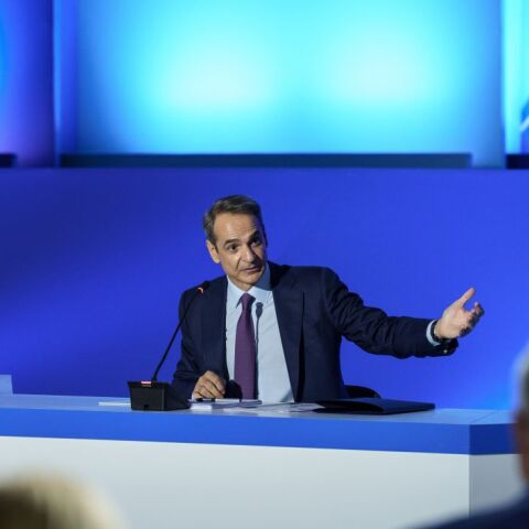 Η συνέντευξη Τύπου του πρωθυπουργού στη ΔΕΘ ©Konstantinos Tsakalidis / SOOC