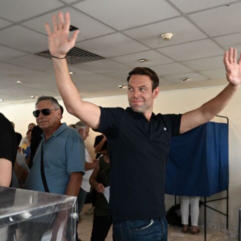 O υποψήφιος για την προεδρία του ΣΥΡΙΖΑ Στέφανος Κασσελάκης © ΤΑΤΙΑΝΑ ΜΠΟΛΑΡΗ/EUROKINISSΙ