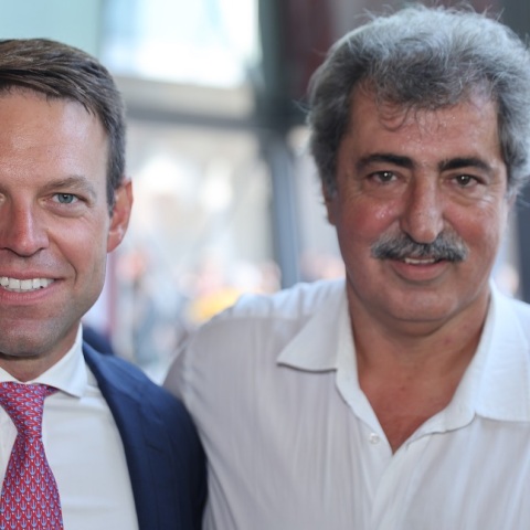 Ο Στέφανος Κασσελάκης και ο Παύλος Πολάκης