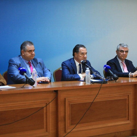 Συνέντευξη Τύπου για τις τριετίες στο υπ. Εργασίας