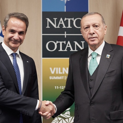 Συνάντηση Μητσοτάκη - Ερντογάν