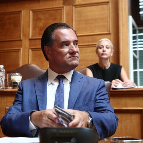 «Όχι» στο bulling κατά εργαζομένων λέει ο Άδωνις Γεωργιάδης © ΣΩΤΗΡΗΣ ΔΗΜΗΤΡΟΠΟΥΛΟΣ / EUROKINISSI